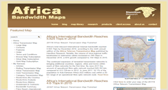 Desktop Screenshot of africabandwidthmaps.com